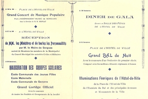 1933 inauguration groupes scolaires