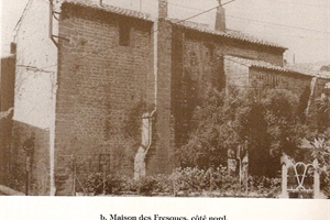 2002/2003  livre de Brusset Nicolas -sorgues (dos maison bayonna et cour deymier 