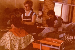 1980 Salon Aimée avec Pierrette Férré