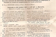 1919  brevet d'invention mourizard