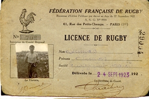 1923  rugby