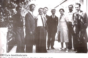 1938 /39/40/41/42 :les instituteurs et institutrices à jean jaures – Version 2