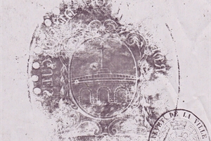 1900/1985 Plaque d'un garde de terroir Sorguais