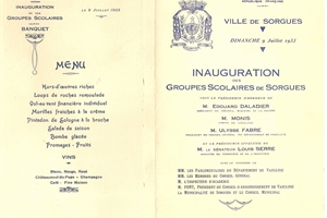 1933 (09 07) inauguration groupes scolaires