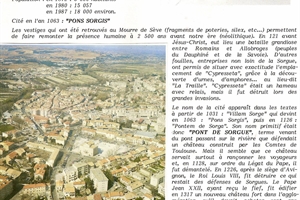 historique sur sorgues