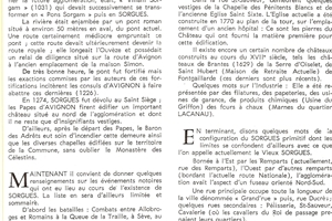 origines de sorgues