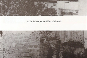 vestiges du palais papal