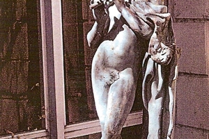 2002:2003  statue du chateau st hubert    