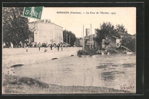 Pont de L'Ouveze (La Crue)