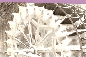 1987  roue à aube (sous la neige)