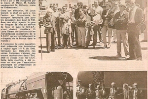 1854-1988 exposition à la gare