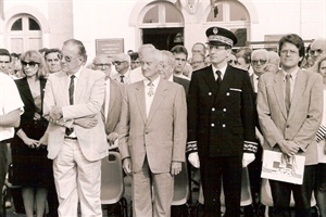 1992 souvenir du Train fantome avec le président Garcin et Alain Milon