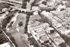 vue de sorgues (l'ouvèze)