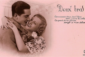 1900 Carte envoyée a sa fiancée par Joseph Garcia