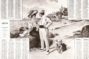 1914 calendrier