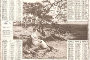 1916 calendrier