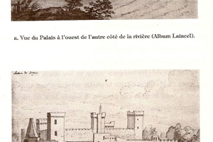 1975 gravure du palais papal