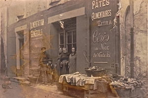Année 1940 Magasin Rue Ducrés "Caradori " Récupération Gérard Gauthier_