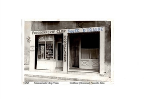 1955 Poissonerie Clop et Coiffeur Pascotto