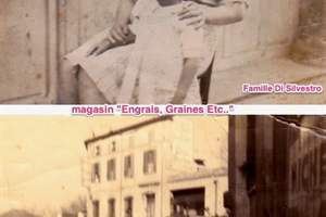 Années 1950 / Magasin de graines du pont ,Famille "Di Silvstro"