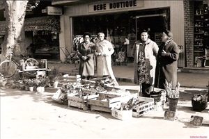 Années 1960/1970 "Le Marché"Place de la République