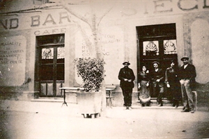 1900  Café" grand Bar du Siecle Cours de la République