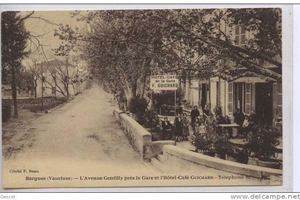 Hotel,Café de la Gare Avenue gentilly