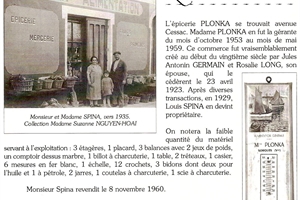 1953  épicerie plonka