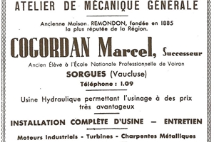 1930 atelier mécanique générale cocordan