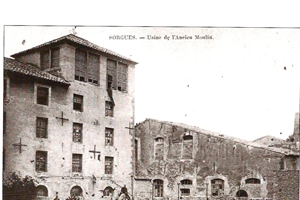 1900  usine de l'ancien moulin  (minoterie du portail)  