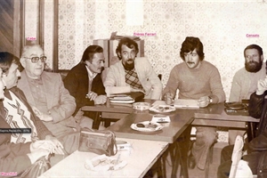 Années  1970 / Réuniondu bureau de "Pêche"