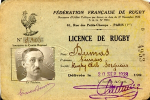 1928 - rugby