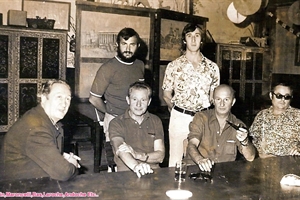 Années 1970  / Réunion de Bureau (Rugby)