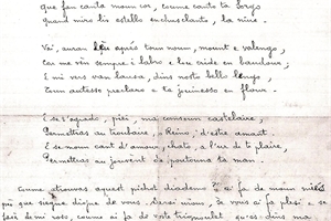 1904/2009 (02) "1-2"lettre en provencal de marius jouveau a adéle pétre (1904)