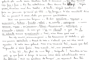 1904/2009 (02) "4-2" lettre  en provencal de marius jouveau a adéle pétre (1904)