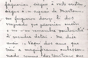 1904/2009 (02) "5-2" lettre en provencal de marius jouveau a adle pétre (1905)