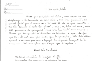 1904/2009 (2) "2-1" lettre en provencal de marius jouveau a adéle pétre (1904)