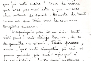 1905/2009 (02) "6-2" lettre en provencal de marius jouveau a adéle pétre (1905)