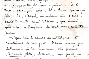 1905/2009 (02) "6-4" lettre en provencal de marius jouveau a adéle pétre (1905)