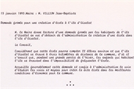 1893 (15-01) Projet d'école a l'ile de l'Oiselet