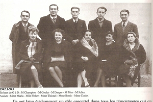 1940/1943 instituteurs et institutrices à jean jaurès – Version 2