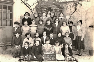 1955/1956 Ecole Présentation de Marie