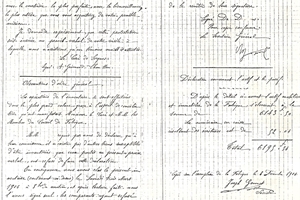 1906 (2) protestation de mr le curé