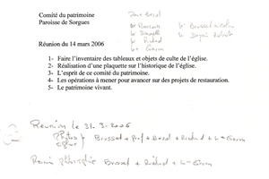 2006 comité du patrimoine
