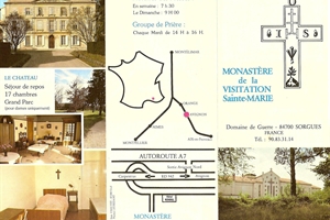 1975 Monastère de la visitation ste marie "Visitandines"