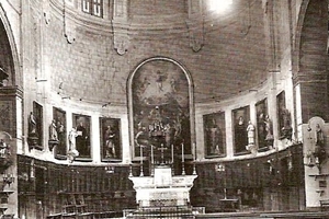 1955  intérieur de l'église