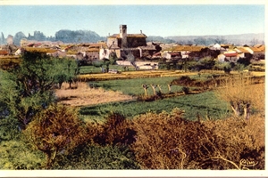  Sorgues - l'église et le Village