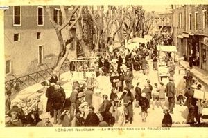 Années  50 Le Marché