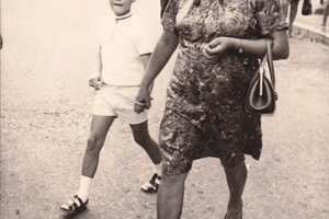 1967  Récupération Durou_0004  Daniel et "Méméne" Durou