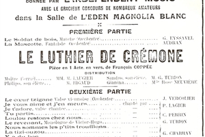 1913 soirée de gala